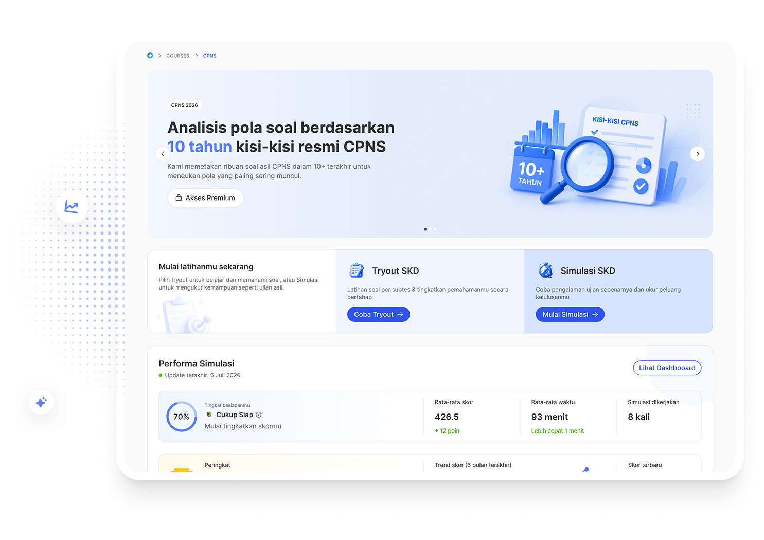 Nalar CPNS Learning Platform